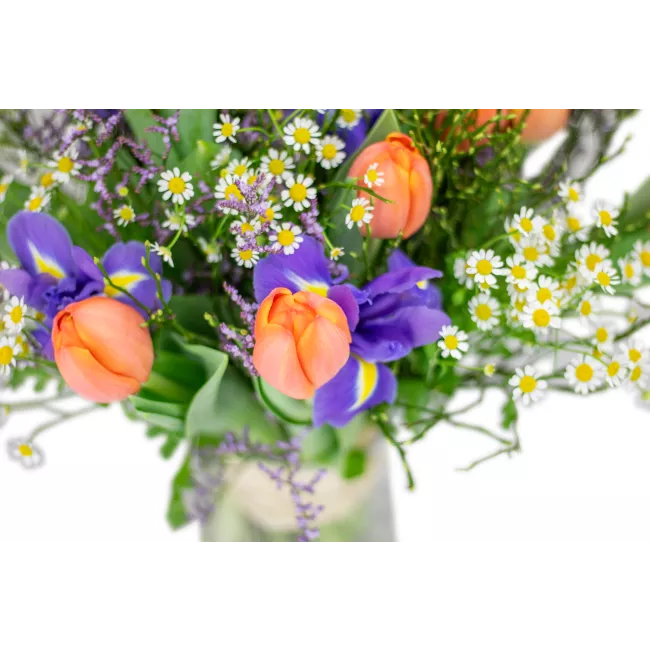 Kytice jarních květů